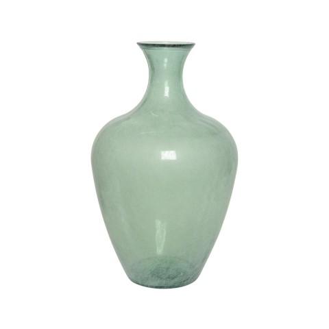 VASO VETRO GREEN H65